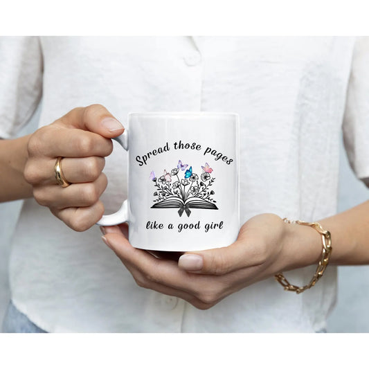 Smut Readers Mug: Funny Book Lover Gift For Her