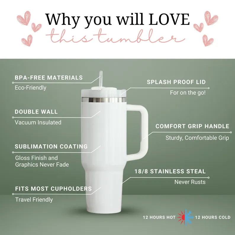 Birthday Classic Tumbler 20 oz, Perfect gift for her.