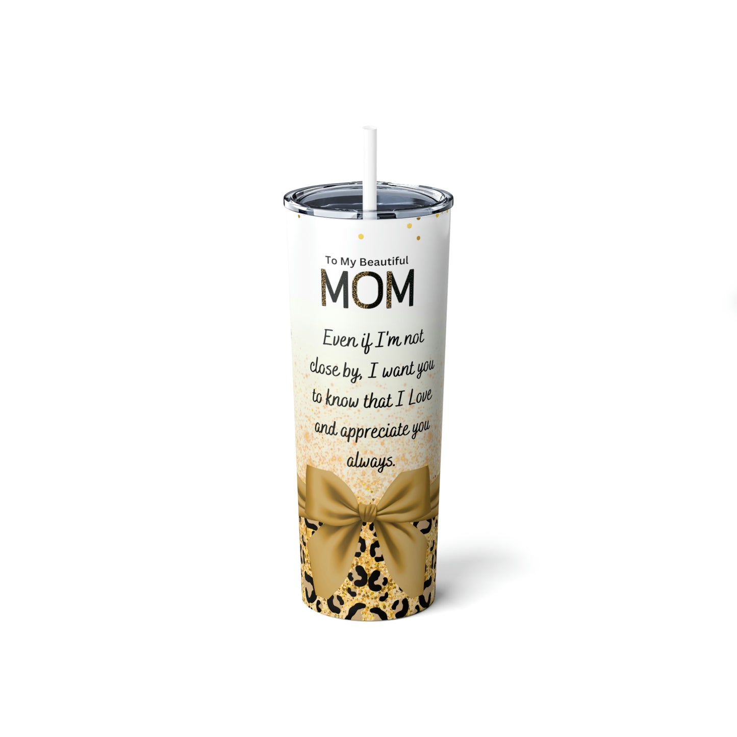 Mom Gold Steel Tumbler 20oz