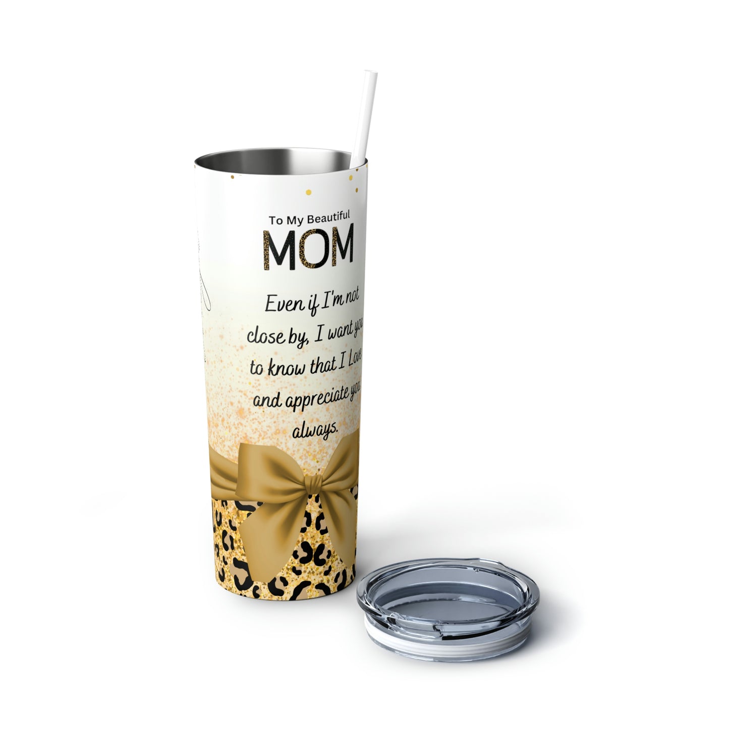 Mom Gold Steel Tumbler 20oz