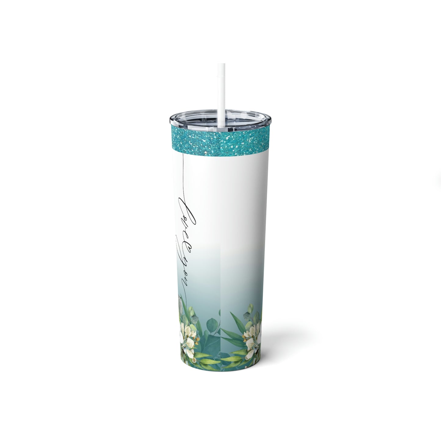 Love you Flower Tumbler 20oz