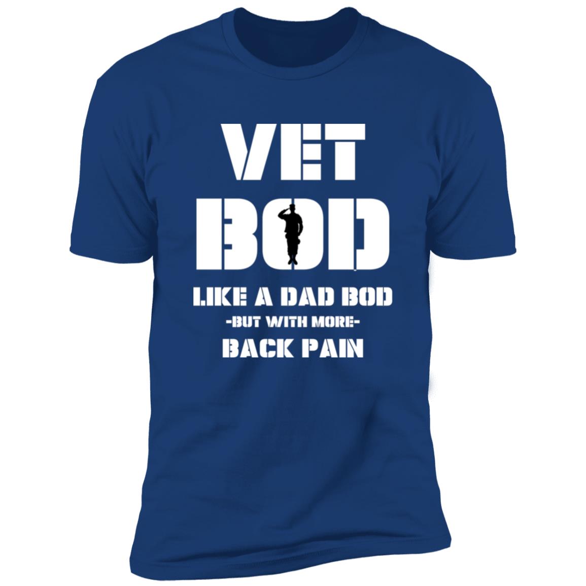 Vet BOD Dad Premium Short Sleeve Tee (Closeout)