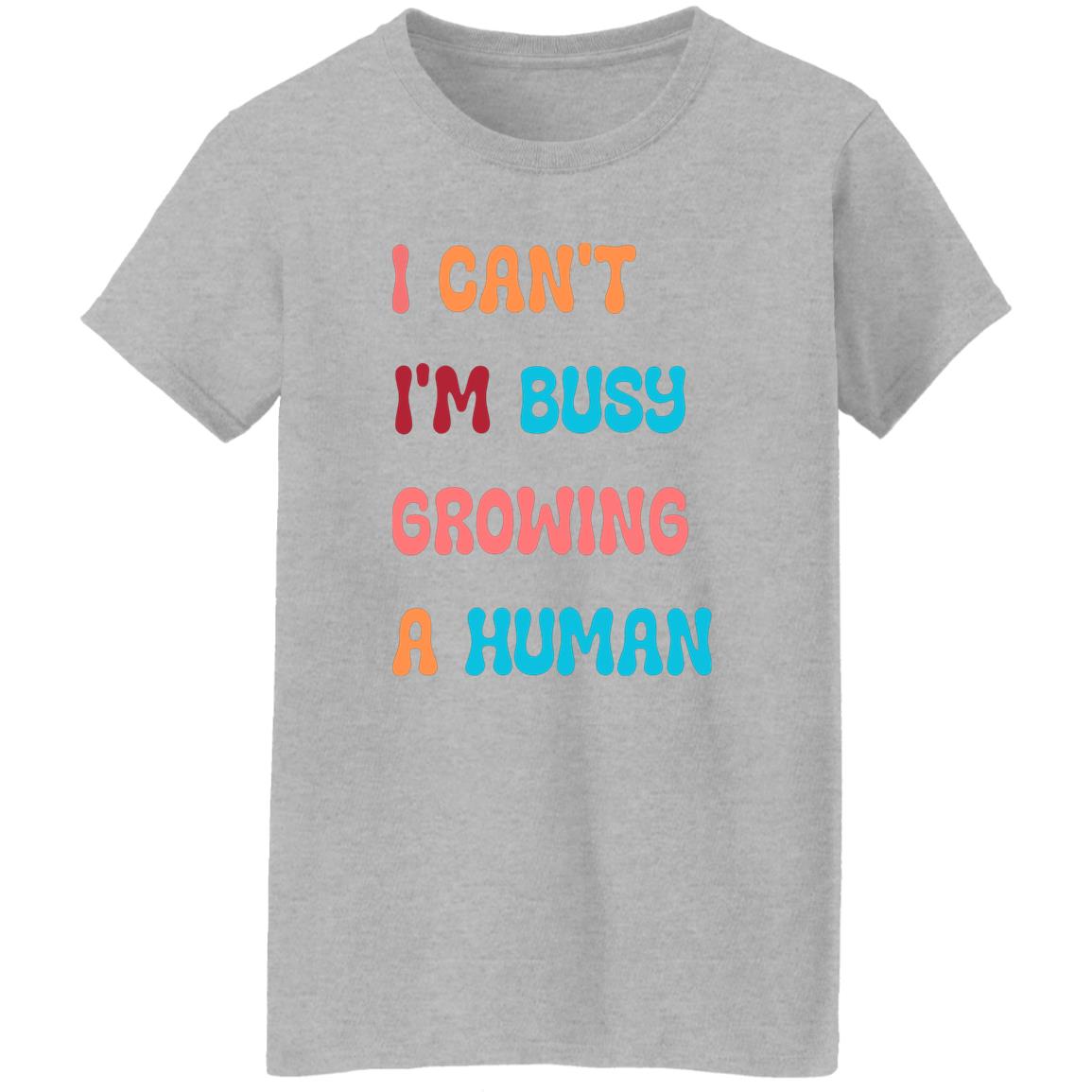 I Can't Ladies' 5.3 oz. T-Shirt