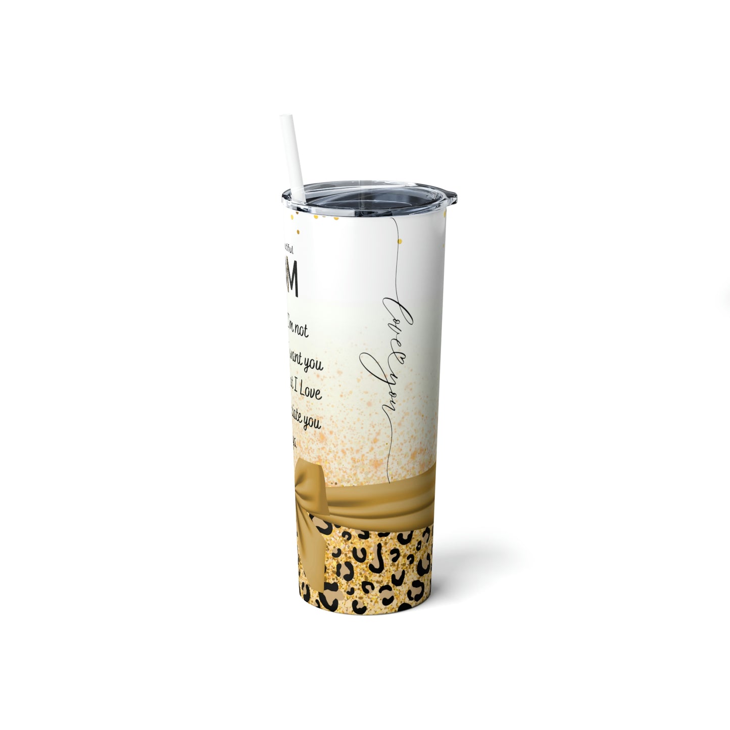 Mom Gold Steel Tumbler 20oz