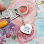 To my Mom, Heart Keychain