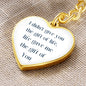 Heart warming message for your love one, Keychain