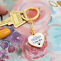 To my Daughter, Heart Keychain
