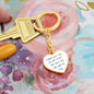 Heart warming message for your love one, Keychain