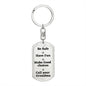 Be Safe call Grandpa Keychain