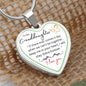 Granddaughter Heart Necklace