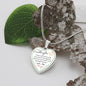 Granddaughter Heart Necklace