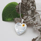 To my Beautiful Daughter, Heart Necklace, With engraving option.