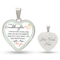 Granddaughter Heart Necklace