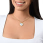 To my Beautiful Daughter, Heart Necklace, With engraving option.