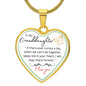 Granddaughter Heart Necklace