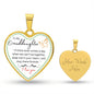 Granddaughter Heart Necklace