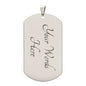 To my Son From Mom Dog Tag