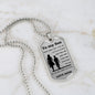 To my Son From Mom Dog Tag