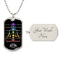 Chakra Necklace, Daily Reminder