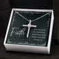 Faith Necklace, Special gift for daughter, Mother, Fiance, Girlfriend, Friend, Grandmother, Best friend, God-mother,