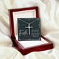 Faith Necklace, Special gift for daughter, Mother, Fiance, Girlfriend, Friend, Grandmother, Best friend, God-mother,