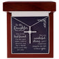 Cross Necklace, Daughters Gift,