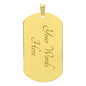 To my Son From Mom Dog Tag