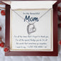 White Gold Love Necklace, Woman Necklace, gift for her, special gift, white gold,MOM gift,