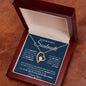 White Gold Love Necklace, Woman Necklace, gift for her, special gift, white gold, Soulmate