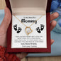 To My Mommy Love Necklace