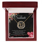 Everlasting Love Necklace, Soulmate, valentines day gift,