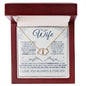 Everlasting Love Necklace for her, Wife