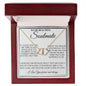 Everlasting Love Necklace for her, Soulmate