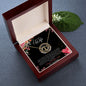 To my Wife, Everlasting Love Heart Necklace, Valentines day gift, special occasion gift