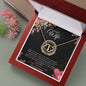 To my Wife, Everlasting Love Heart Necklace, Valentines day gift, special occasion gift