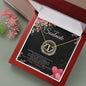 Everlasting Love Necklace, Soulmate, valentines day gift,