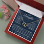 To my Daughter, from Mum Everlasting Love Necklace for her