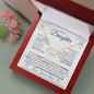 To my Daughter, from Dad, Everlasting Love Necklace for her