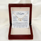To my Daughter, from Mom Everlasting Love Necklace for her