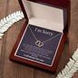 Everlasting Love Necklace for her, I'm sorry gift, sorry gift
