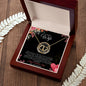 To my Wife, Everlasting Love Heart Necklace, Valentines day gift, special occasion gift