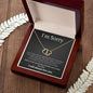 Everlasting Love Necklace for her, I'm sorry gift, sorry gift