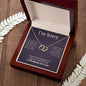 Everlasting Love Necklace for her, I'm sorry gift, sorry gift
