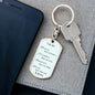 Customizable braver, smarter, Keychain