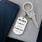 Customizable Be safe, Keycain
