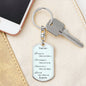 Customizable braver, smarter, Keychain
