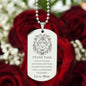 Encouraging Military Dog Tag from Mom