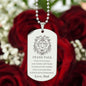 Encouraging Military Dog tag from Dad