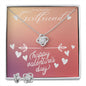 Love Knot Earring & Necklace Set, Girlfriend gift, Valentines day gift,