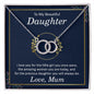 Perfect Pair Necklace, Daughters gift from Mom, Personalized gifts